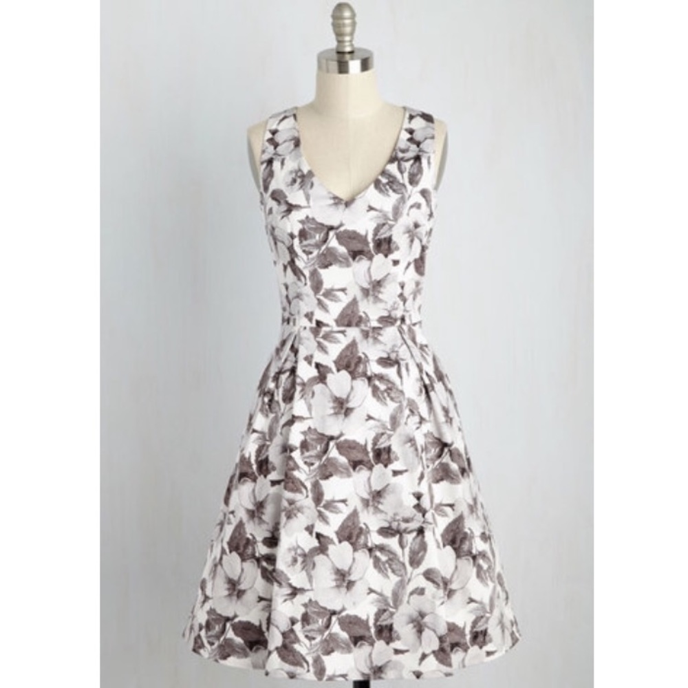 Modcloth Fabulously Established Dress